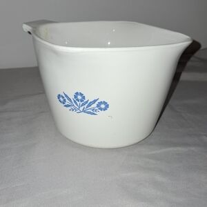 Corning Ware Blue Cornflower P-55-B 4-Cup Saucepan NO Lid Or Handle